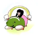 rana tattoo design idea