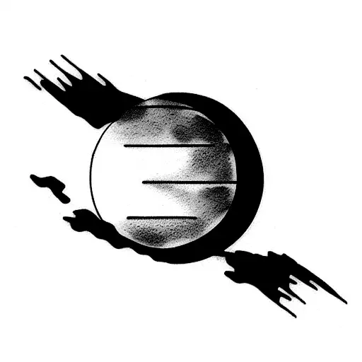 eclipse  tattoo design idea
