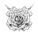 Buda+roses+labirinth tattoo design idea