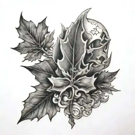 December 26th Dad, Canada, Ireland  tattoo design idea