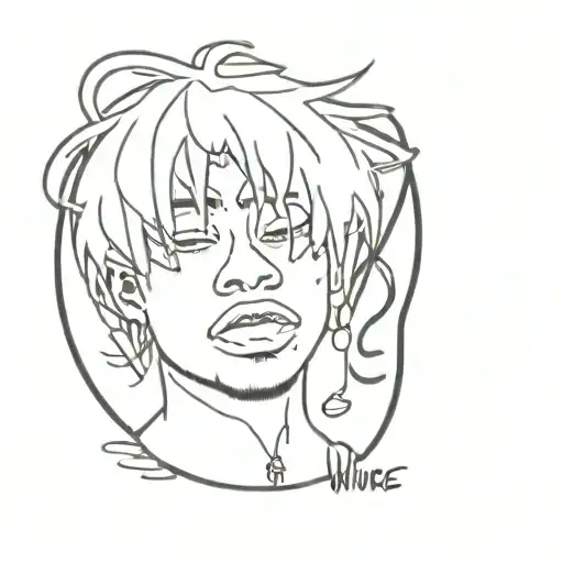 999 juice wrld tattoo design idea