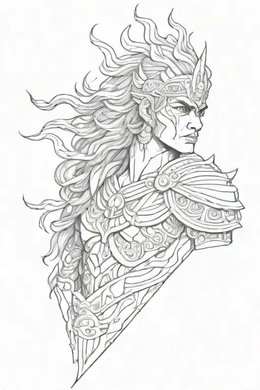 karna mahabharat warrior karna forearm tattoo design idea