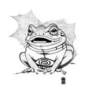 naruto as a toad tattoo design idea