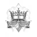 Queen's Crown tattoo design idea