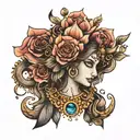 Shweta tattoo design idea