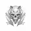 Nombre Thomas con una corona, hora 07:04, fecha 07/10/2022 tattoo design idea