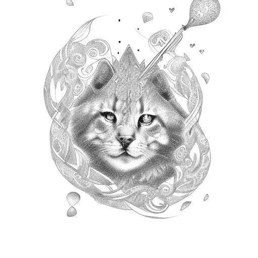 name LUPE with a heart, a date and an infinity symbol tattoo design idea