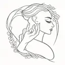 domestic violence survivor tattoo design idea