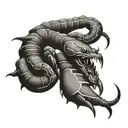 Scorpion tattoo design idea