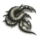 Scorpion tattoo design idea