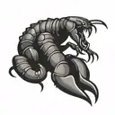Scorpion tattoo design idea