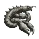 Scorpion tattoo design idea