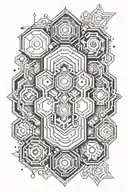 honeycombs mechanik pokemon mandala tattoo design idea