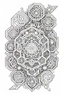 honeycombs mechanik pokemon mandala tattoo design idea