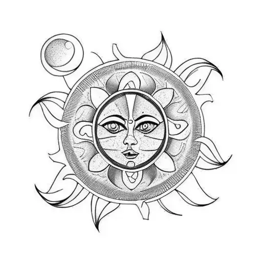 Sun Tattoo Stock Illustrations – 29,202 Sun Tattoo Stock Illustrations,  Vectors & Clipart - Dreamstime