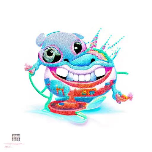 stich tattoo design idea