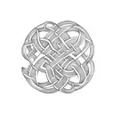 Celtic knotwork Snake tattoo design idea