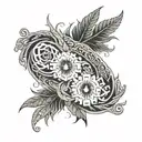 Create a full sleeve Māori tattoo for a Brazilian-Japanese individual with a deep connection to nature and a nomadic lif tattoo design idea
