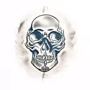 skull tattoo design idea