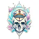 skull tattoo design idea
