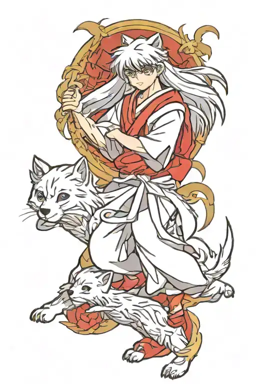 Inuyasha the Elder tattoo design idea