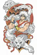 Sesshomaru  tattoo design idea