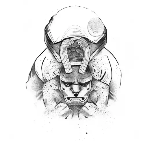 judo tattoo design idea