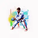 judo tattoo design idea