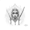 ARYA  tattoo design idea