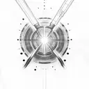Obi-Wan Kenobi's lightsaber tattoo design idea