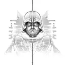 Obi-Wan Kenobi's lightsaber tattoo design idea