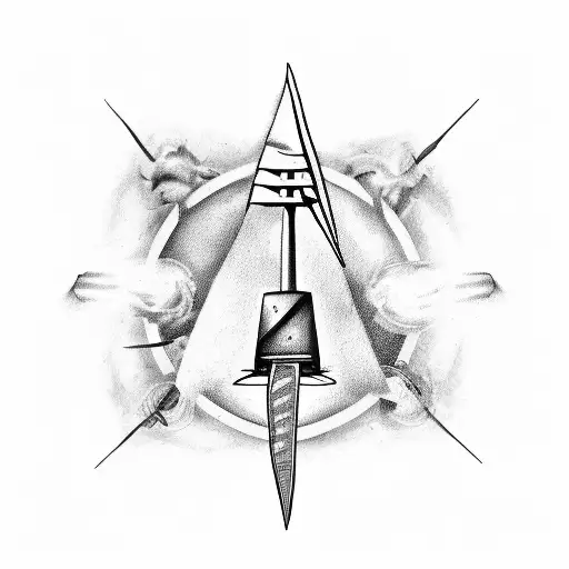 windturbine, electricity, fuse, dalmatia, krapanj, code, rock n' roll, guitar  tattoo design idea
