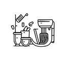 bar ware for bartender  tattoo design idea