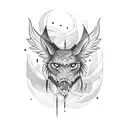Icaro's fall tattoo design idea
