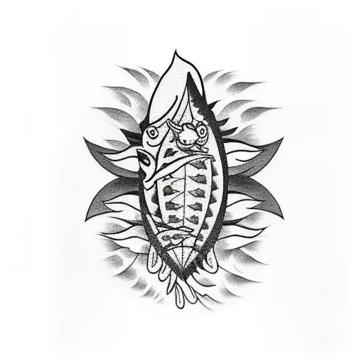 TUNA  tattoo design idea