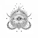 TUNA NAME tattoo design idea