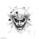 joker tattoo design idea