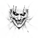 joker tattoo design idea
