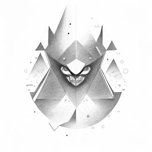 Express the journey of overcoming trauma, PTSS, and trust issues through a tattoo concept tattoo design idea