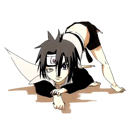 sasuke tattoo design idea