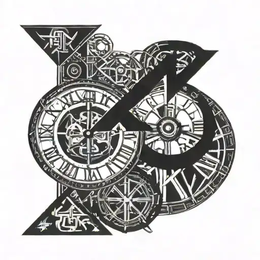2006 2009 2019 Roman numerals tattoo design idea