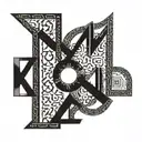 2006 2009 2019 Roman numerals tattoo design idea
