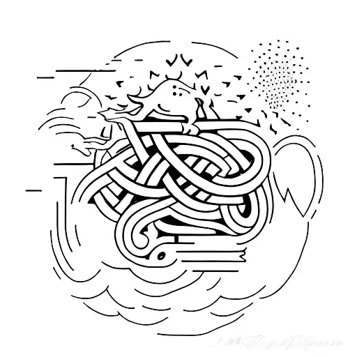 A minimalist tattoo depicting the words 'wisdom', 'strength', and 'patience' in a creative and artistic way tattoo design idea