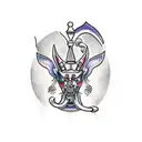 Anubis tattoo design idea