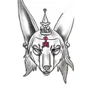 Anubis tattoo design idea