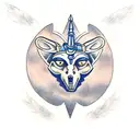 Anubis tattoo design idea