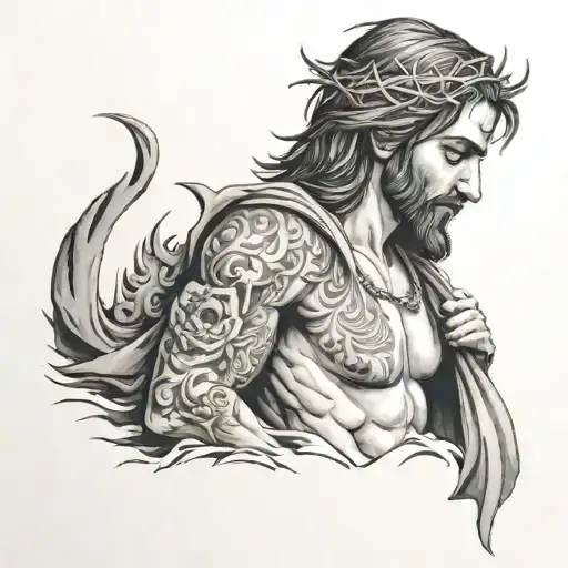 Jesus of Suburbia  tattoo design idea