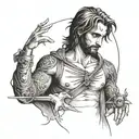 Jesus of Suburbia  tattoo design idea