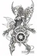 elizabeth tattoo design idea