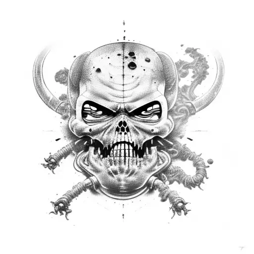 A great unclean one with a death guard terminator and a nurgling tattoo design idea